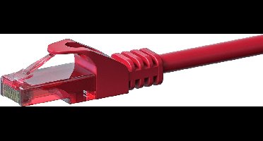 Danicom UTP CAT6 patchkabel - 1 meter rood - 100% koper - netwerkkabel - internetkabel - UTP kabel - RJ45 - 1000 mbit/s