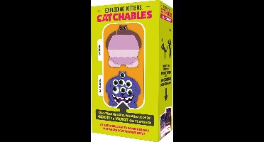 Exploding Kittens - Catchables Katastrofe & Katerina - Uitbreiding - Kaartspel