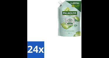 24 x Palmolive – Handzeep Navulling – Hygiene Plus Sensitive Antibacterieel – 500 ml - Handzeepnavulling - Antibacterieel - Hygiëne - Keukenhygiëne - Anti-geur