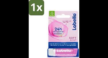 Labello – Lippenbalsem – Soft Rosé – Lippenbalsem – 24H Hydratatie - 1 stuk