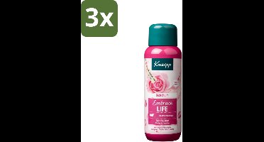 Kneipp - Badschuim - Embrace Life - Anti-Aging verzorging - 400 ml - Bulkverpakking - 3 stuks