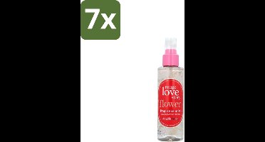 7 x Treaclemoon – Body Mist – Rouge Love Story – 150 ml - Body Mist - Vrouwelijke Geur - Bloemige Geur - Fruitige Geur - Verfrissend