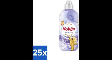 25 x Robijn – Wasverzachter – Puur & Zacht – 1,1 L - Koffie - Koffiezetapparaat - Koffiezetapparaat