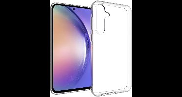 Accezz Hoesje - Geschikt voor Samsung Galaxy A55 (5G) - Clear Backcover - Transparant