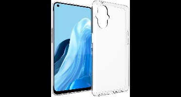 Accezz Hoesje - Geschikt voor Oppo Reno 8 Lite - Clear Backcover - Transparant