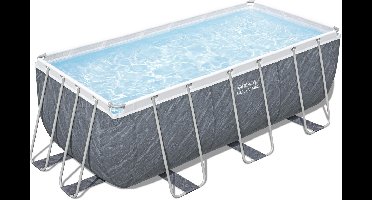 Bestway - Zwembadset - Power - Steel - rechthoekig - 412x201x122 - cm