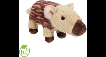 PIA Soft Toys - Eco - Pluche Zwijn Knuffel - 18 cm