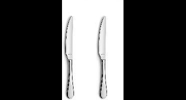 Amefa Venus - 2-delige dessertmesset - hoogglans - zilverkleurig