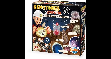 Buki - Stenen en mineralen - Experimenteerset - Experimenteren