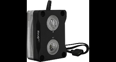 Thermal Grizzly Intel Mycro Direct-Die Pro - Waterblok voor processor - 3-pin - G1/4" female - aRGB LEDs - zwart, zilver