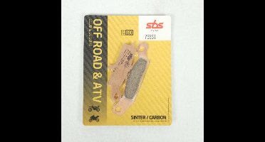 Plaquette frein AVD Métal Fritté Carbone SBS pour quad Kawasaki 700 KFX V-force