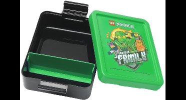 Ninjago Team Ninja family Vershouddoos Broodtrommel Inclusief een Afneembaar Scheidingswand