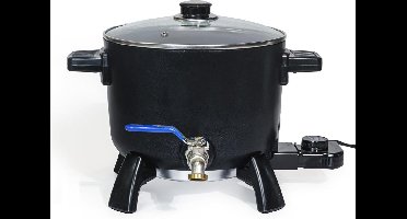 Wax Melter voor het maken van kaarsen, 6L grote wax smeltpot met tuit voor sojawas zeep basis kaars maken benodigdheden gemakkelijk giet & non-stick & Temps