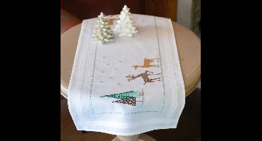 Vervaco - Loper kit - Kerst - Nordic Christmas - PN-0173665 - Borduren - Borduurpakket - Borduurpakket volwassenen - Borduurpakket kind