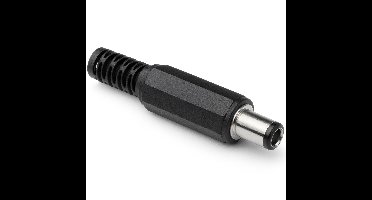 Soldeerbare mannelijke DC connector 2,5mm x 5,5mm - 9mm