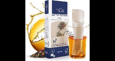 Theefilters Maat S tot 4 Theekopjes - Zuurstofgebleekt Papier