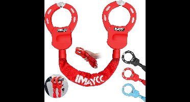 Sterk Scooter- en Fiets Slot met Sleutel en Rubber Bescherming