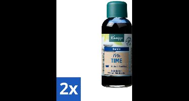 2 x Kneipp - Badolie - Me-Time - Patchouli & Sandelhout - 100 ml - Badproducten - Badolie - Ontspannende Badolie - Patchouli - Sandelhout