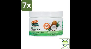 7 x Palmers - Cremespoeling - Coconut Oil - Condit Pot - 250 ml - Grootverpakking - Kokosnoot Conditioner - Haarkonditioner - Vocht Conditioner - Haarverzorging - Droog Haar