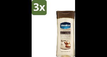 Vaseline - Cocoa Radiant - Oil Gel - Intens Voedend - 200 ml - Bulkverpakking - 3 stuks