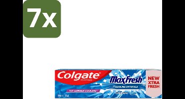 Colgate Tandpasta Maxfresh Coolmint 100 ml - Bulkverpakking - 7 stuks
