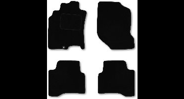 Mattastic® Automat - 4 Delig - Perfecte Pasvorm - Complete Set - Zwart - Geschikt voor Nissan I X-Trail T30 (2001-2007)