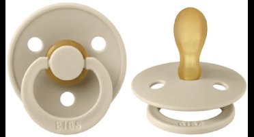 BIBS symmetrisch maat 1 - 0-6 maanden - Vanilla fopspeen