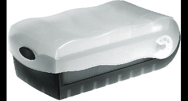 HAN CROCO 998-633 Kaartenbox Zwart Aantal kaarten (max.): 500 kaarten DIN A8 liggend Incl. 100 gelinieerd