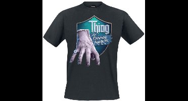 Wednesday Thing - Fernando Fintertips Heren T-shirt - zwart - XL