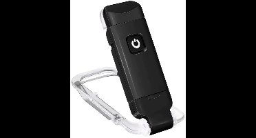 Bookmark Light - Boeklampje - Oplaadbaar - LED-leeslampje - USB Mini - 3 kleuren licht - Opvouwbaar - Leeslampje voor naast het bed - Ideaal voor studeren of voor het slapengaan - zwart