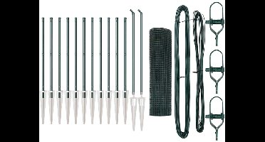 vidaXL - Hekpaal. - Groen