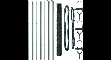 vidaXL - Hekpaal. - Groen