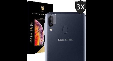 Camera Screenprotector geschikt voor Samsung A20e - 3x Screen Protector Glas
