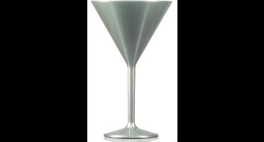 Splash-X Kunststof Martiniglas Kelly 20cl | Silver