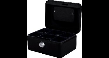 Geldkist Quantore 150x115x80mm zwart