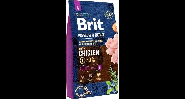Brit Premium by Nature Adult S Hondenvoer - 3 kg