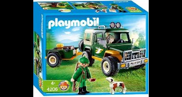 Playmobil Jeep met boswachter - 4206