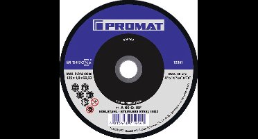 Promat doorslijpschijf voor RVS - 125x1x22,23mm