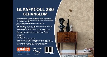 Behanglijm voor slecht zuigende muren - Glasfacoll 280 - emmer 10kg - kant en klaar