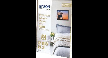 EPSON Premium glossy fotopapier inktjet - 255g/m2 - A4 - 15 vellen