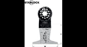 CMT - Multitoolzaagblad voor hout met spijkers, 65mm - Zaagblad - Zagen - Hout - 5 Stuk(s)