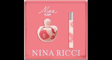 Nina Ricci Nina Fleur Eau De Toilette Spray 50ml Set 2 Pieces