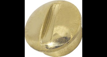 Afdekdop Elegant messing antiek