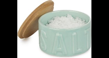 Balvi Zoutvat Zoutpot Salt Groen Keramiek