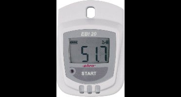 ebro EBI 20-TH1 Multidatalogger Te meten grootheid: Luchtvochtigheid, Temperatuur -30 tot +70 °C 0 tot 100 % Hrel