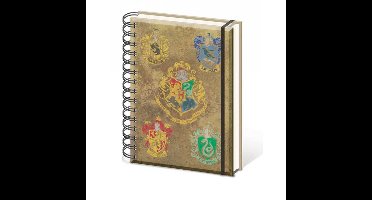Harry Potter - Zweinsteins Crests A5 Wiro notitieboekje