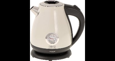 Camry CR 1344 - Elektrische waterkoker met thermometer - 1.7 liter - Creme
