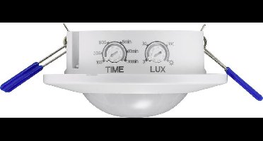 Renkforce RF-4216078 PIR-bewegingsmelder Inbouw (in muur of meubel), Oppervlakmontage 360 ° Relais Wit IP20