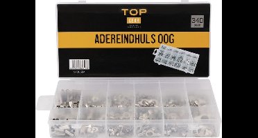 Adereindhuls oog assortiment 340-delig - TOPGEAR