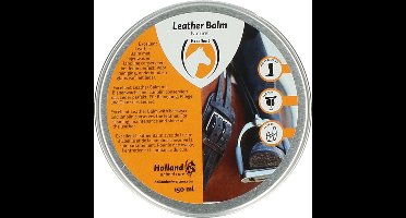 Excellent Leder & Zadel Balm Naturel - 150 ml - De basisverzorging voor alle soorten leder - Geschikt voor ruitermaterialen